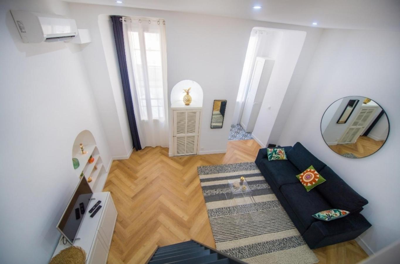 Studio Elegant 4 Couchages Front De Mer Clim Parking Privatif Wifi Νίκαια Εξωτερικό φωτογραφία