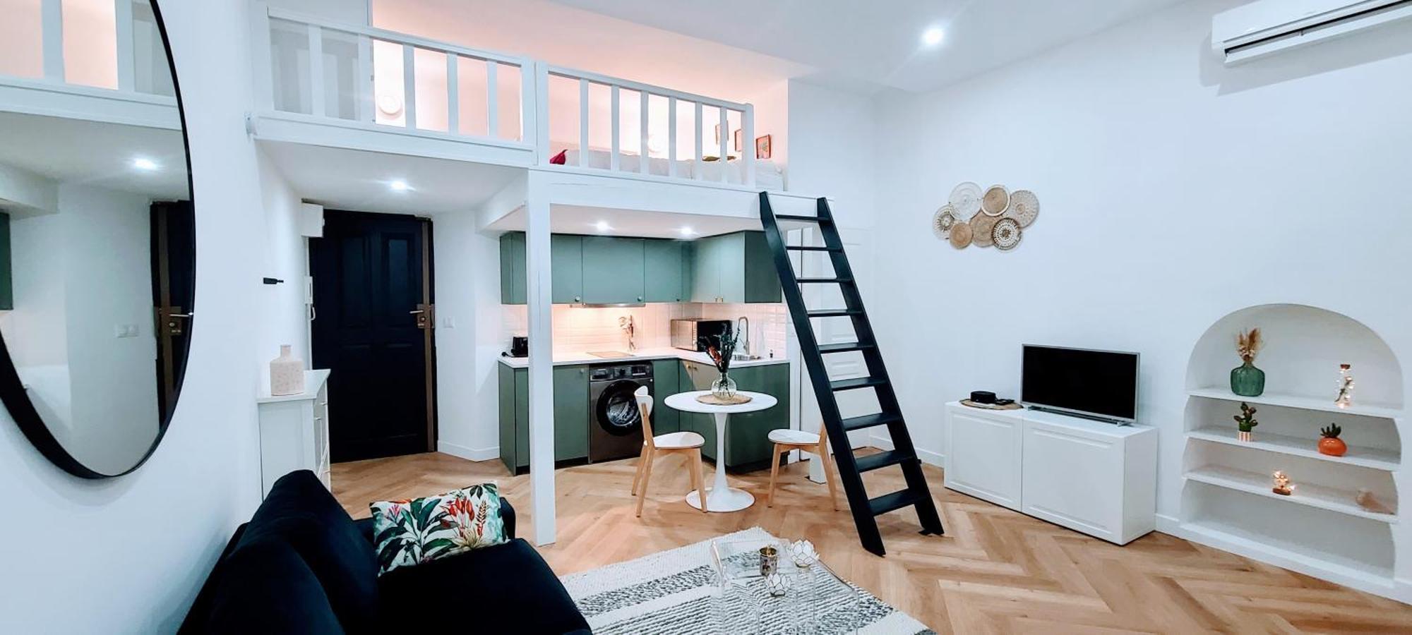 Studio Elegant 4 Couchages Front De Mer Clim Parking Privatif Wifi Νίκαια Εξωτερικό φωτογραφία